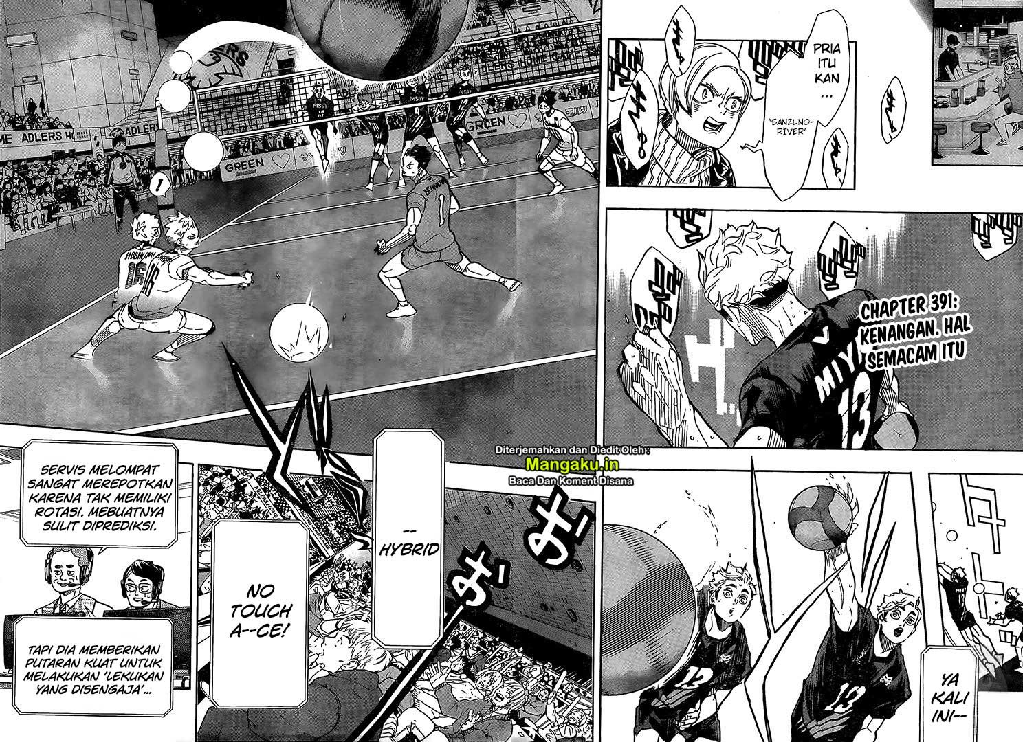 Haikyuu!! Chapter 391 Gambar 6