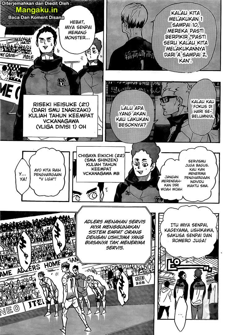 Haikyuu!! Chapter 391 Gambar 8