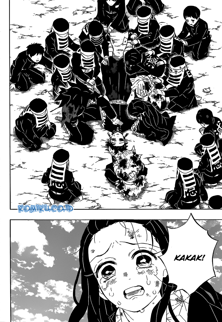 Kimetsu no Yaiba Chapter 203 Gambar 17