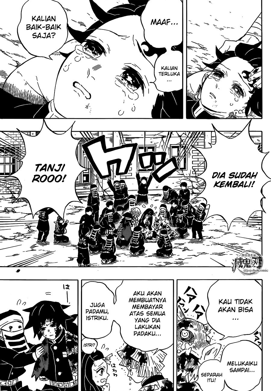 Kimetsu no Yaiba Chapter 203 Gambar 18