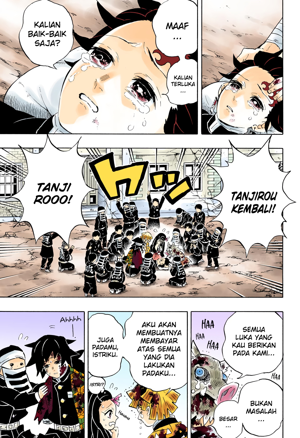 Kimetsu no Yaiba Chapter 203.5 Gambar 18