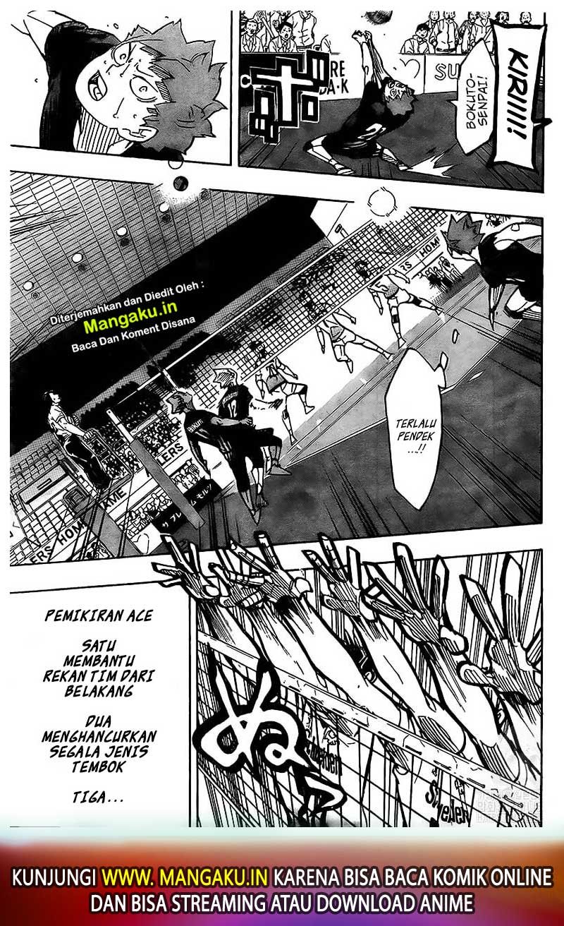 Haikyuu!! Chapter 392 Gambar 15