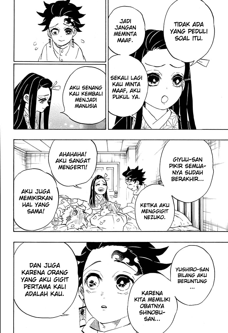 Kimetsu no Yaiba Chapter 204 Gambar 7