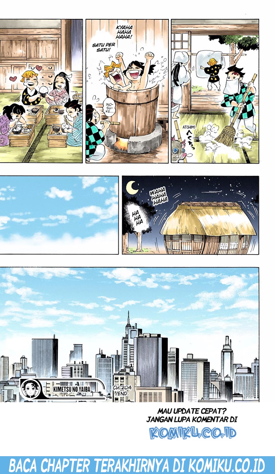 Kimetsu no Yaiba Chapter 204.5 Gambar 28
