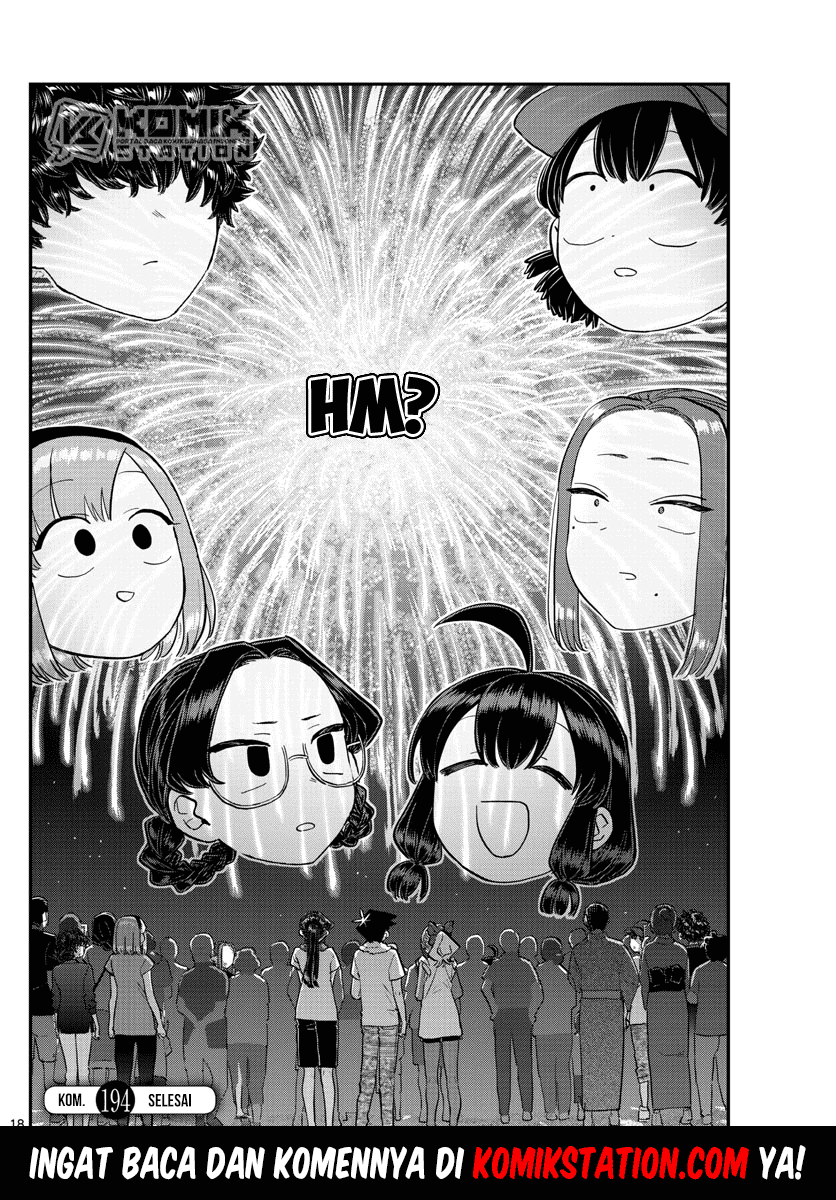 Komi-san wa Komyushou Desu Chapter 194 Gambar 20