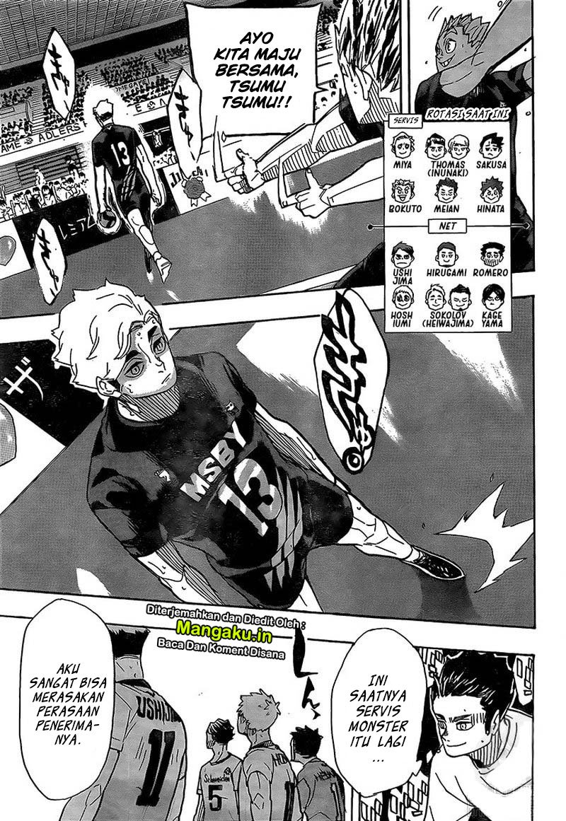 Haikyuu!! Chapter 393 Gambar 4