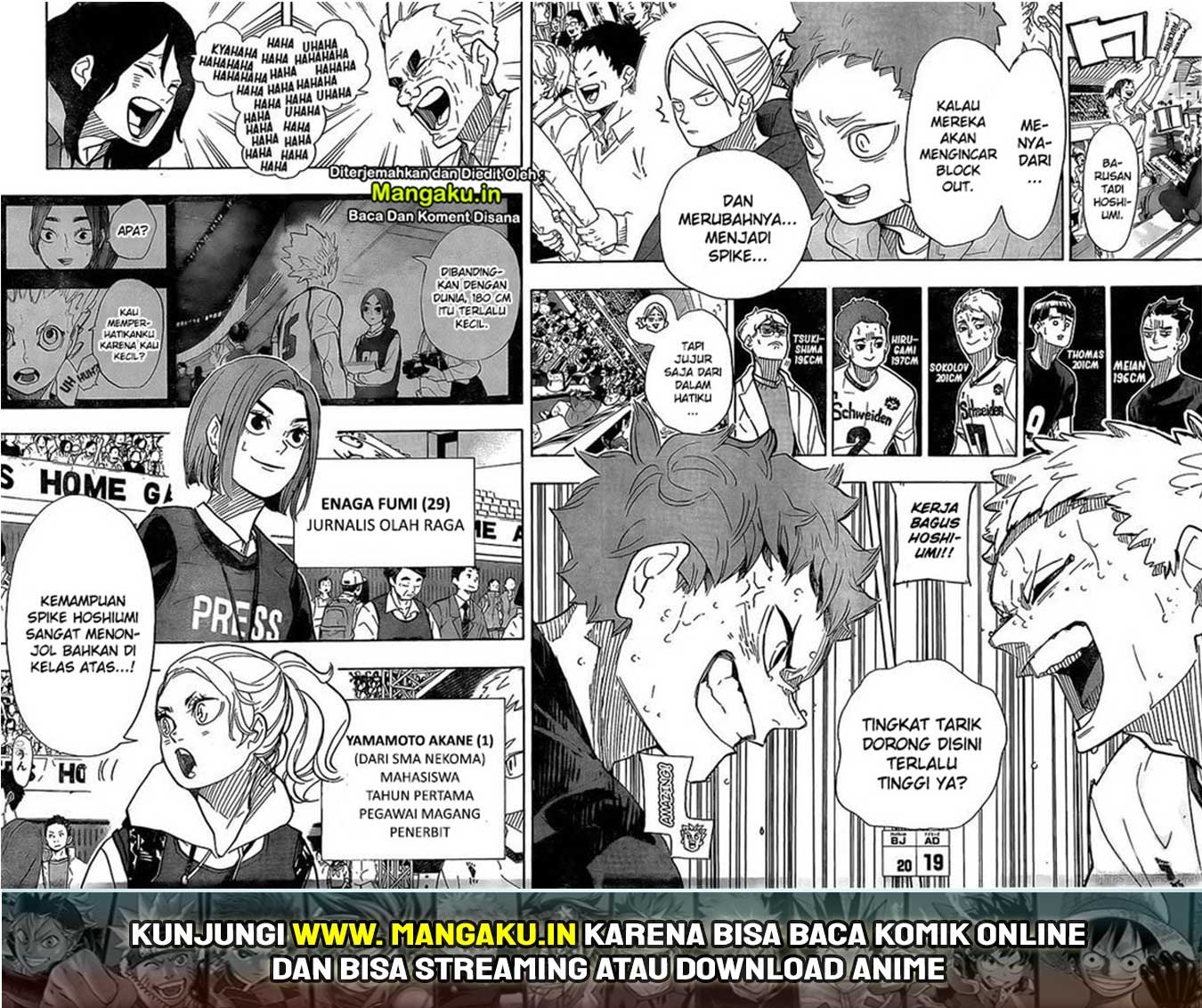 Haikyuu!! Chapter 393 Gambar 14