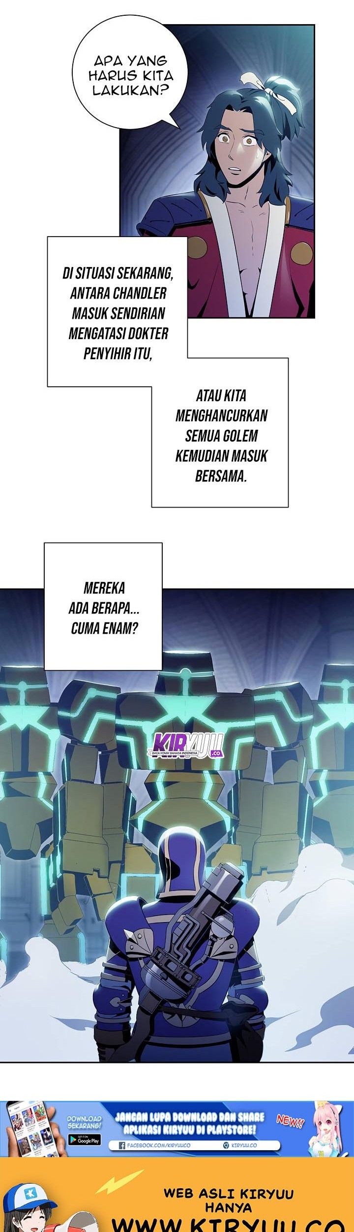 Manhwa Skeleton Soldier Couldn’t Protect the Dungeon Chapter 72 gambar nomor 2