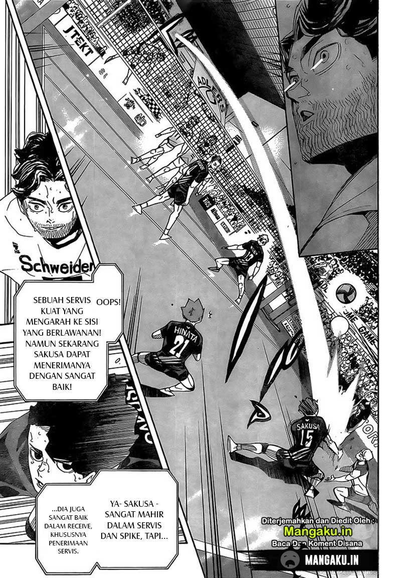 Haikyuu!! Chapter 394 Gambar 4