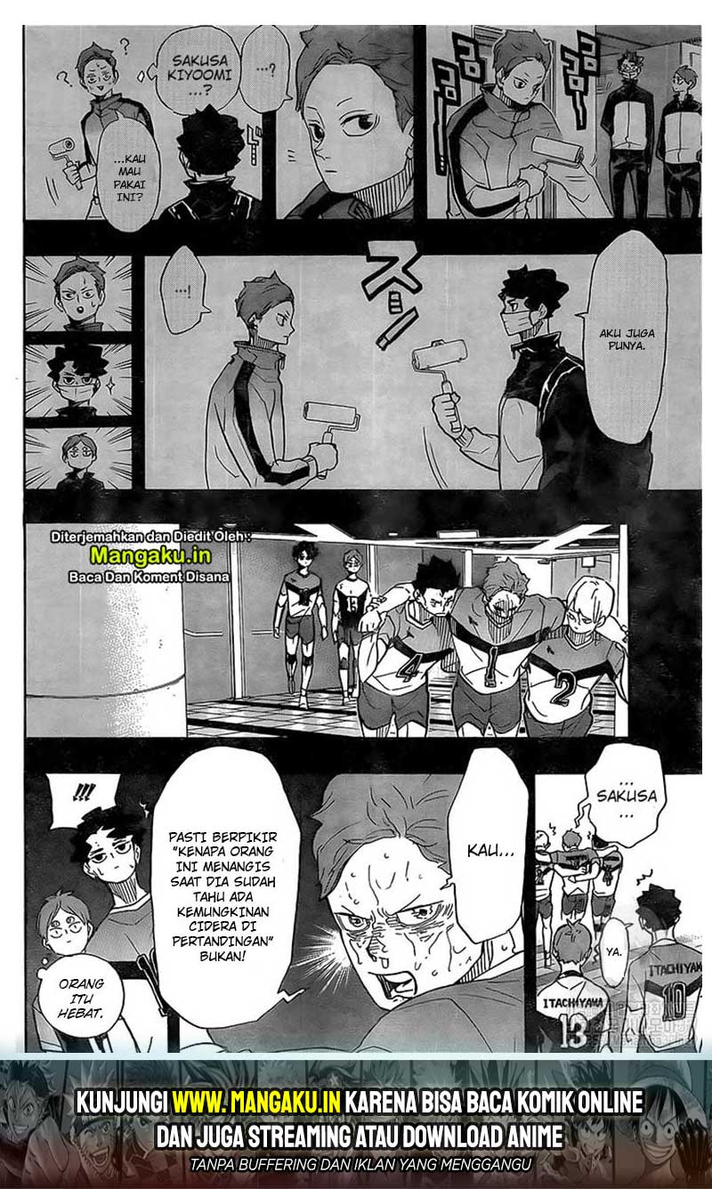 Haikyuu!! Chapter 394 Gambar 15