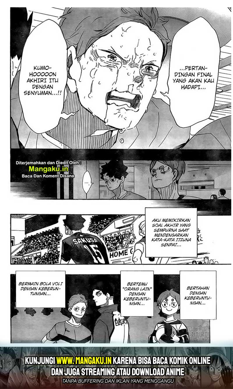 Haikyuu!! Chapter 394 Gambar 17