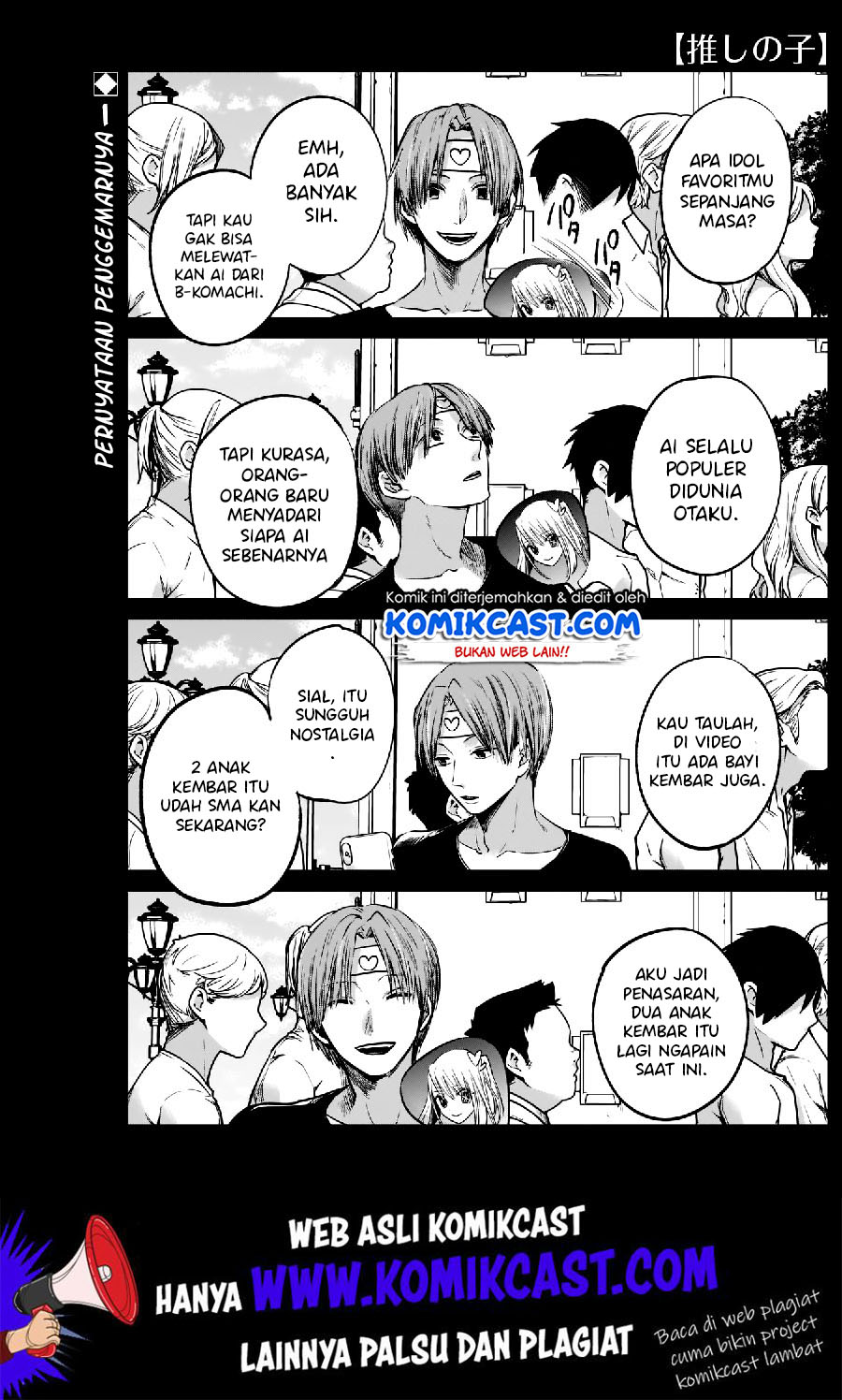 Manga Oshi no Ko Chapter 04 gambar nomor 2