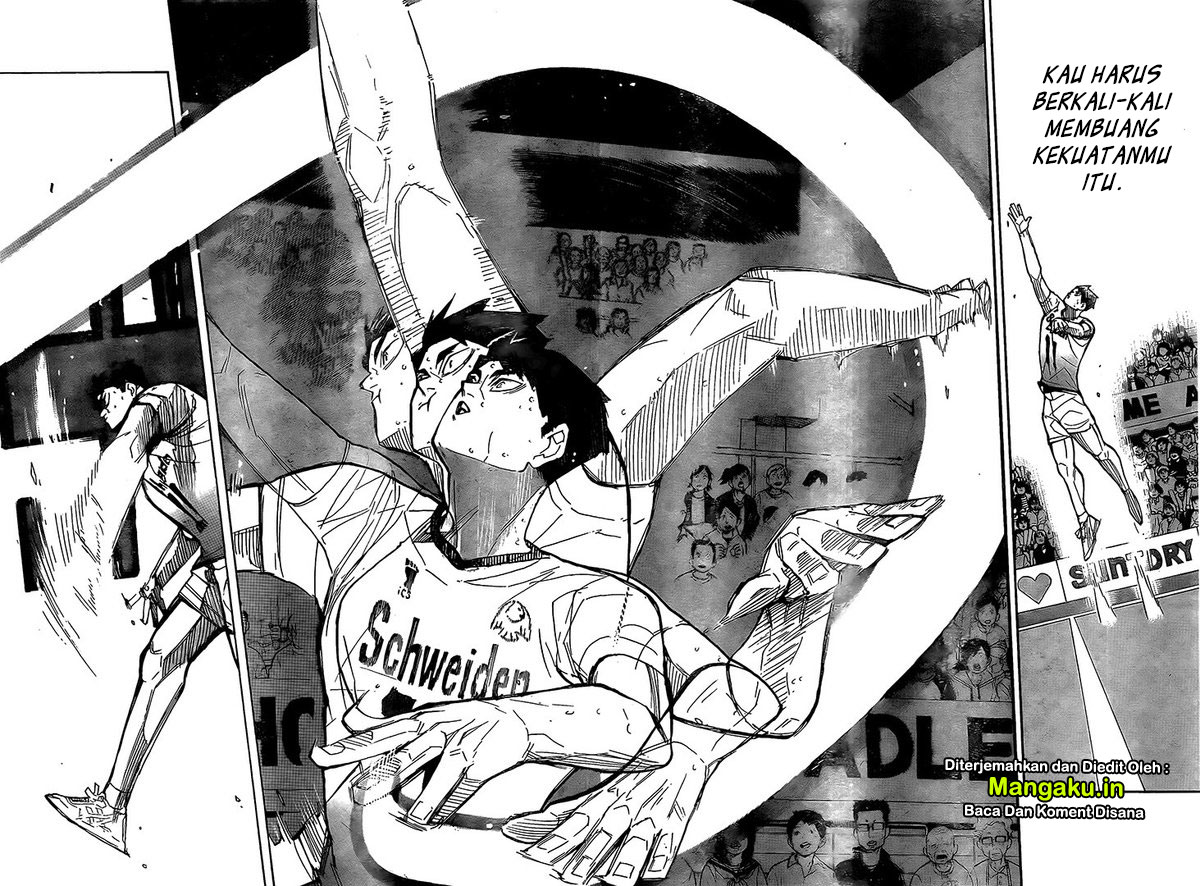 Haikyuu!! Chapter 395 Gambar 13