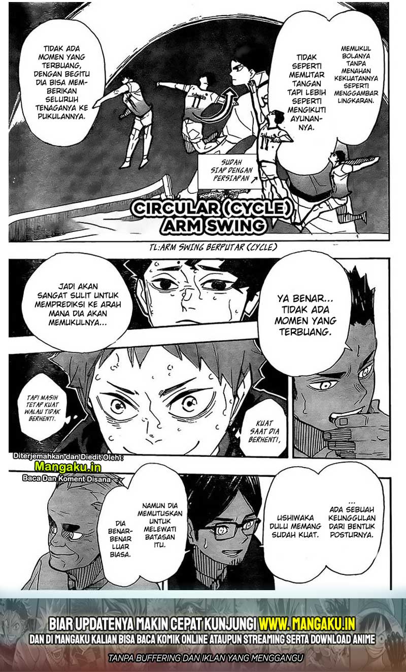 Haikyuu!! Chapter 395 Gambar 16