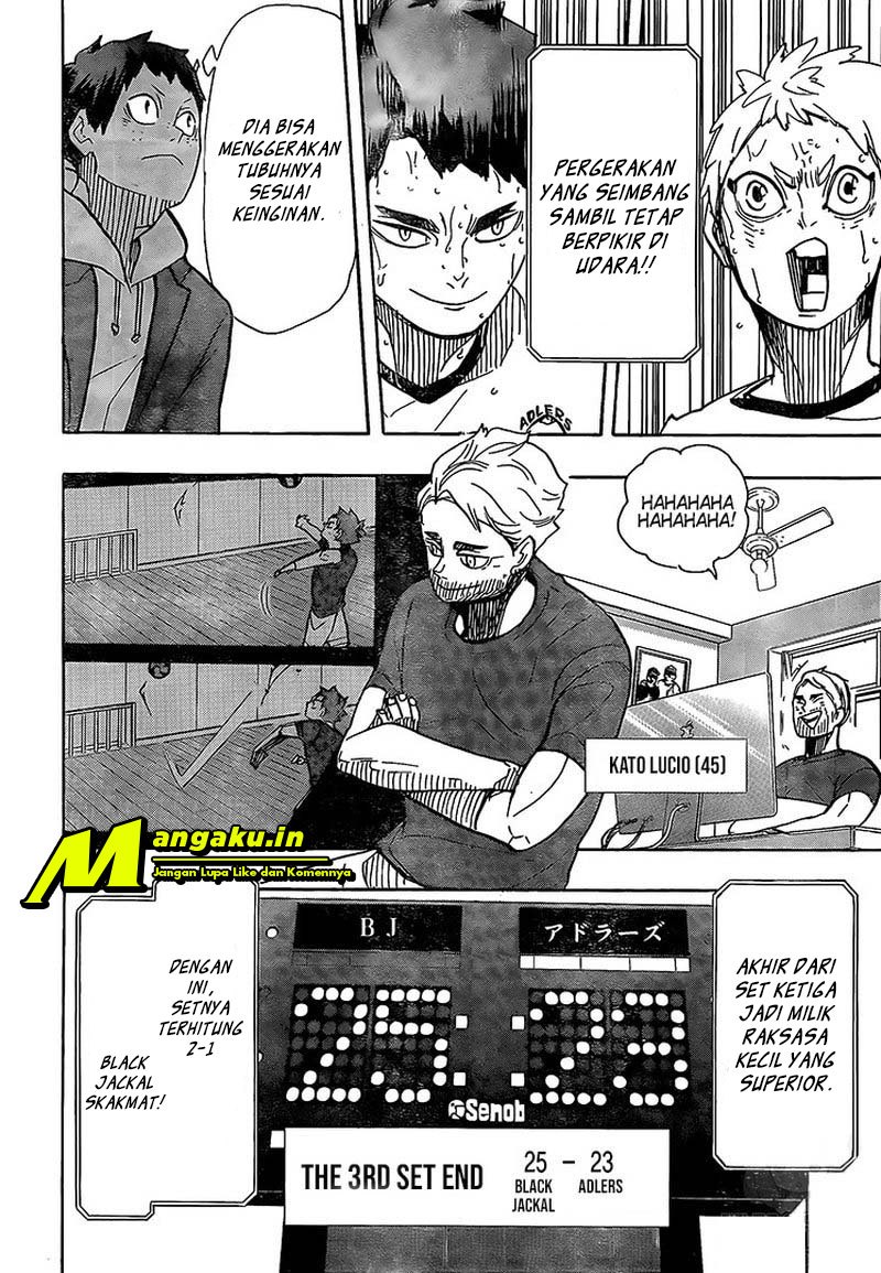 Haikyuu!! Chapter 396 Gambar 14