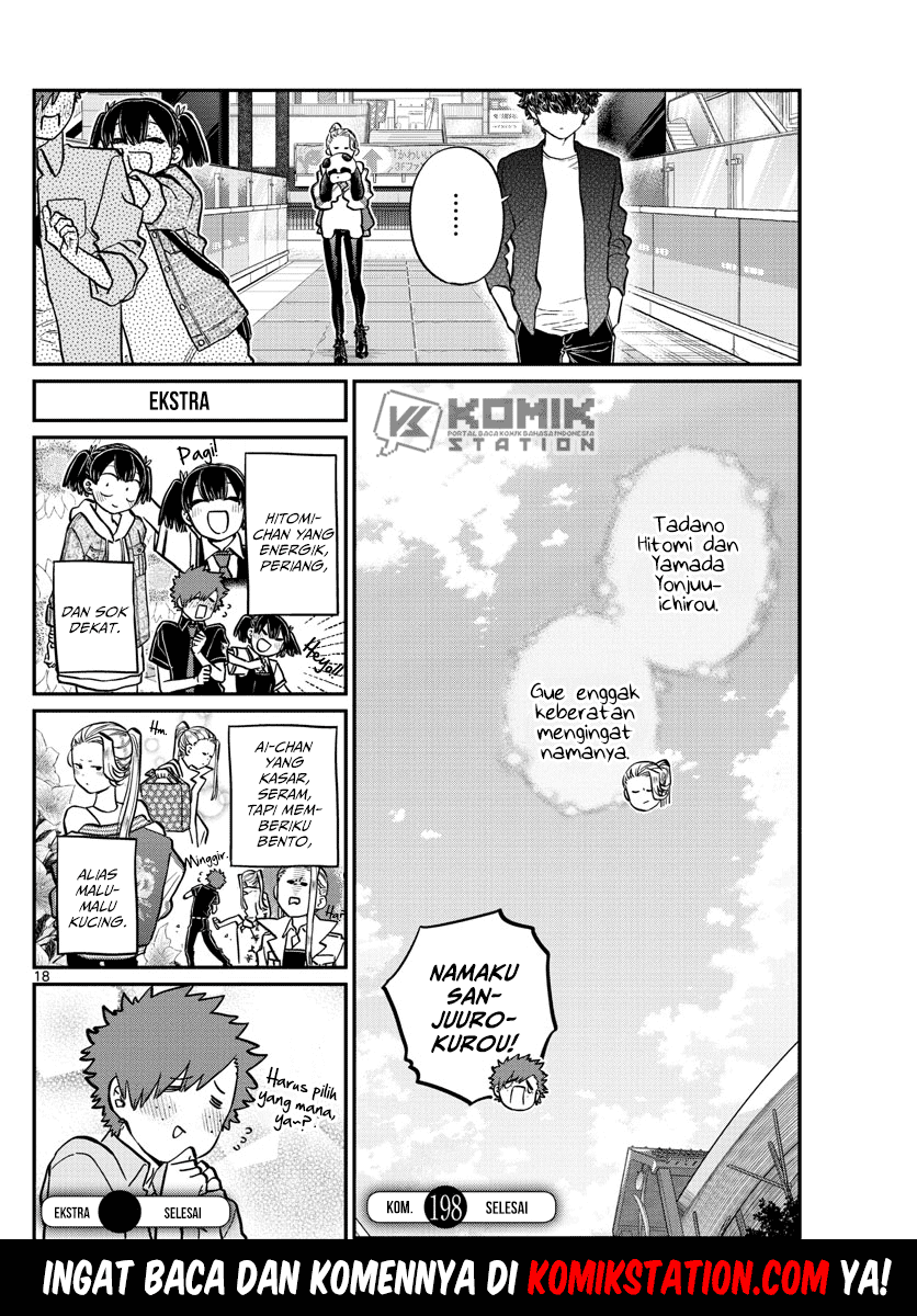 Komi-san wa Komyushou Desu Chapter 198 Gambar 20
