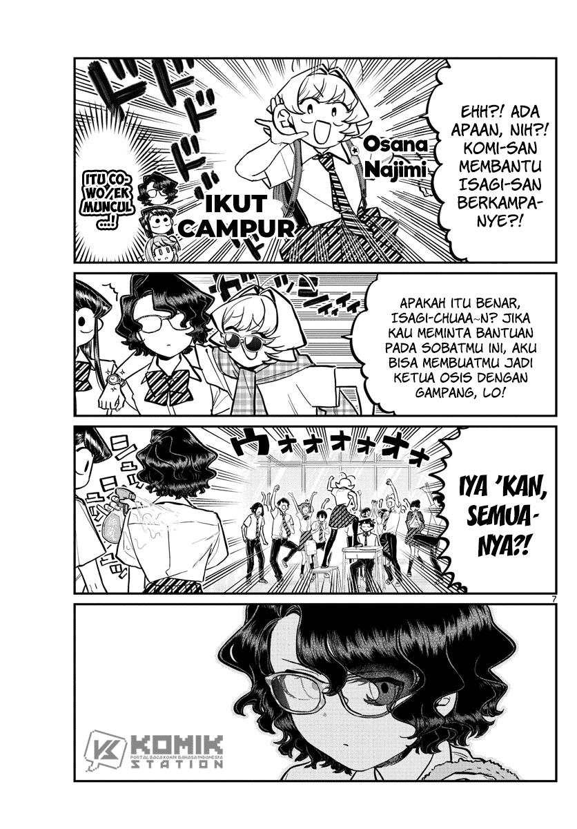 Komi-san wa Komyushou Desu Chapter 199 Gambar 9