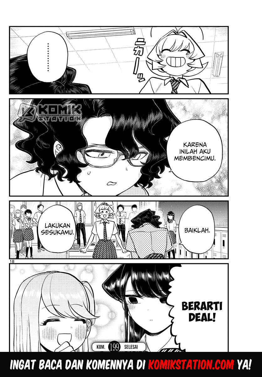 Komi-san wa Komyushou Desu Chapter 199 Gambar 20