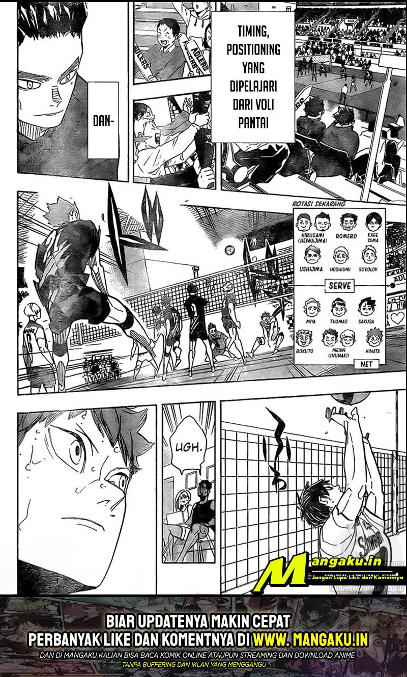 Haikyuu!! Chapter 397 Gambar 14