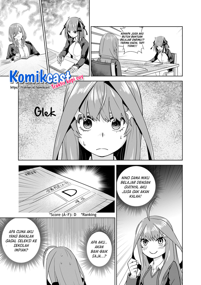 Go-toubun no Hanayome Chapter 123.4 Gambar 5