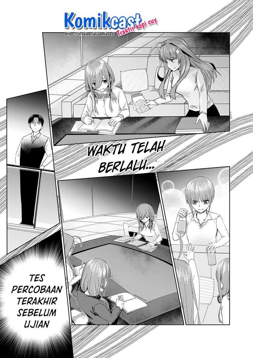 Go-toubun no Hanayome Chapter 123.4 Gambar 9