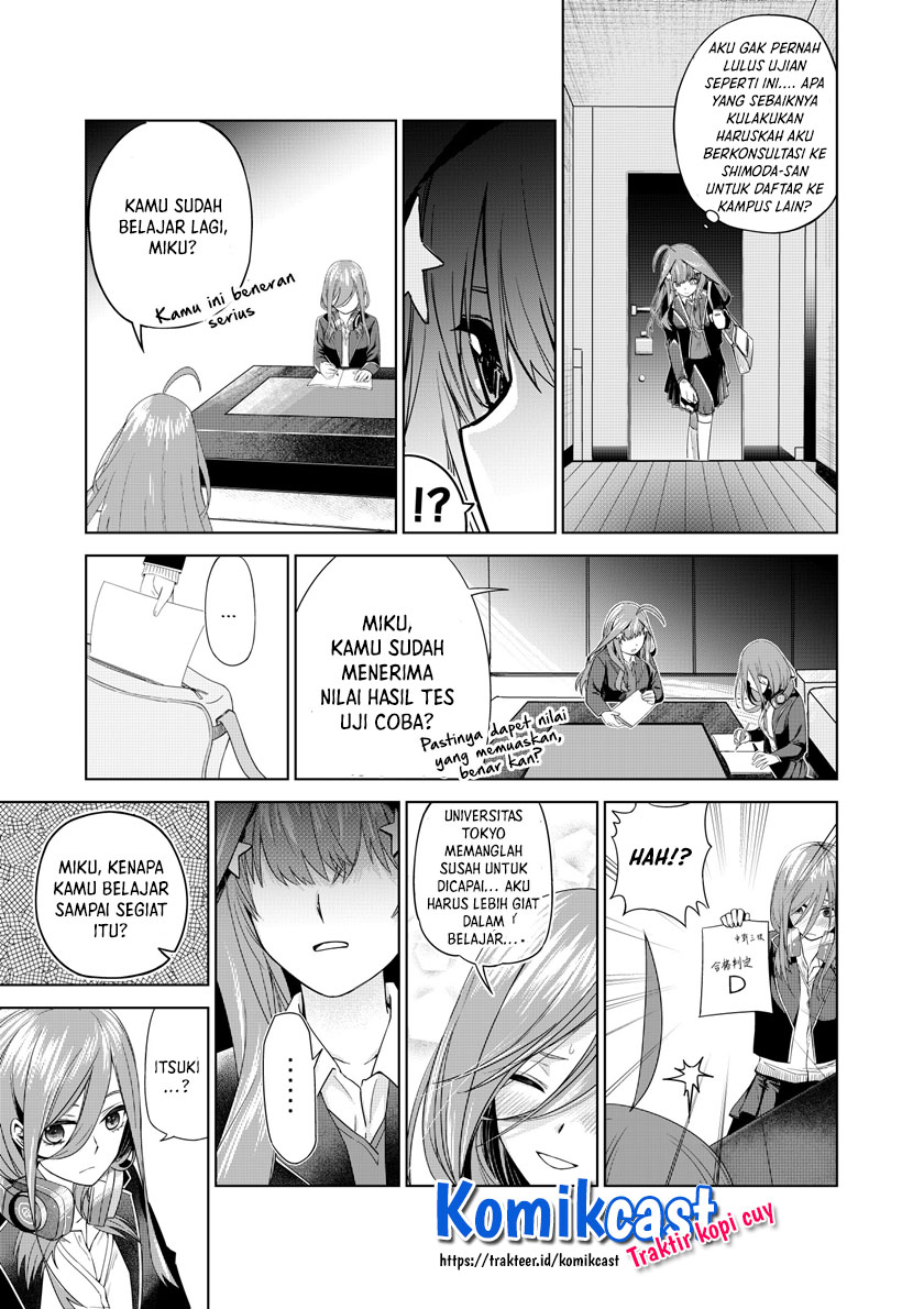 Go-toubun no Hanayome Chapter 123.4 Gambar 11
