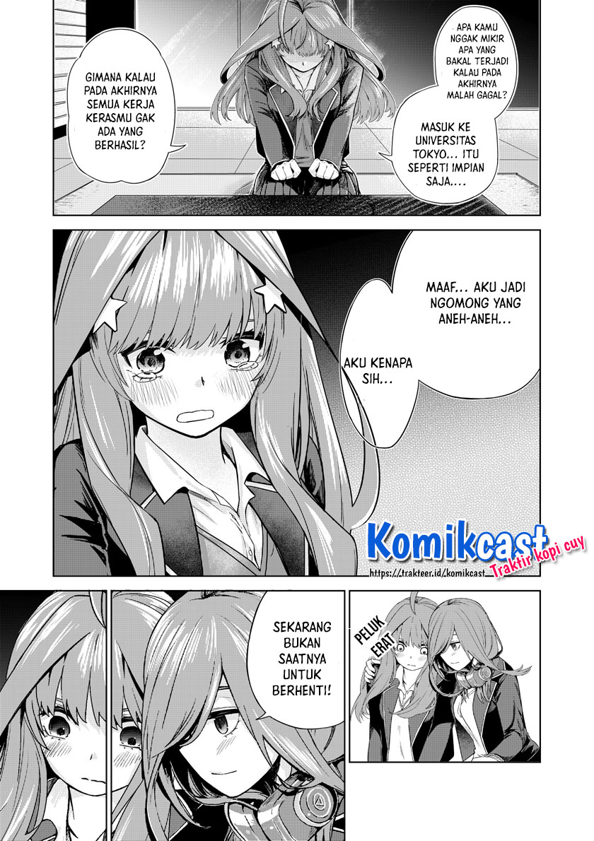 Go-toubun no Hanayome Chapter 123.4 Gambar 12