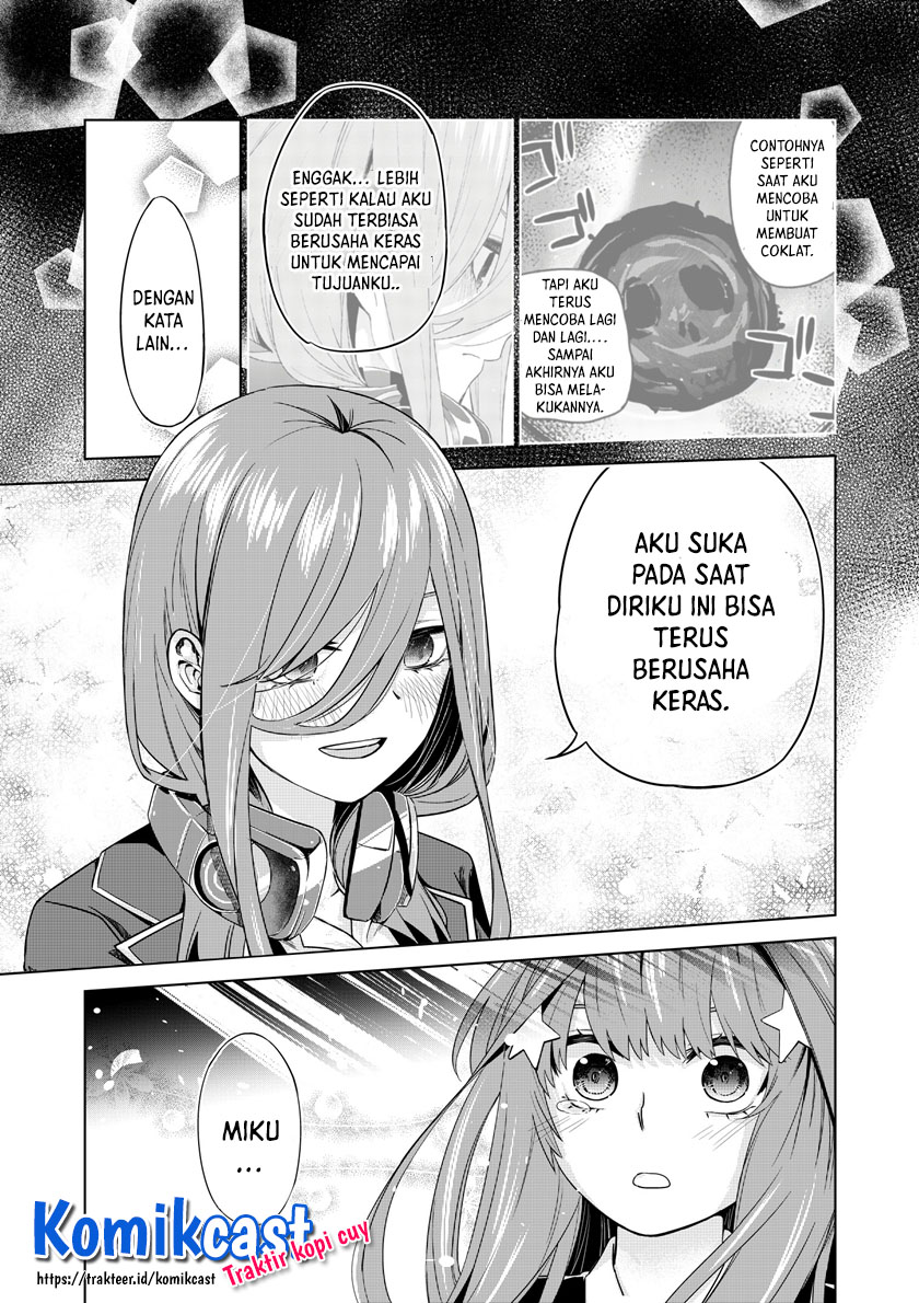 Go-toubun no Hanayome Chapter 123.4 Gambar 13