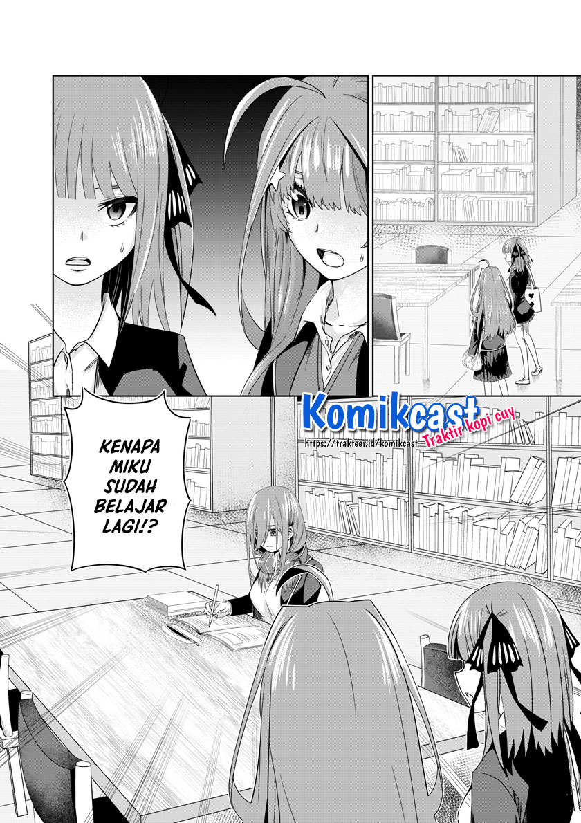 Manga Go-toubun no Hanayome Chapter 123.4 gambar nomor 2