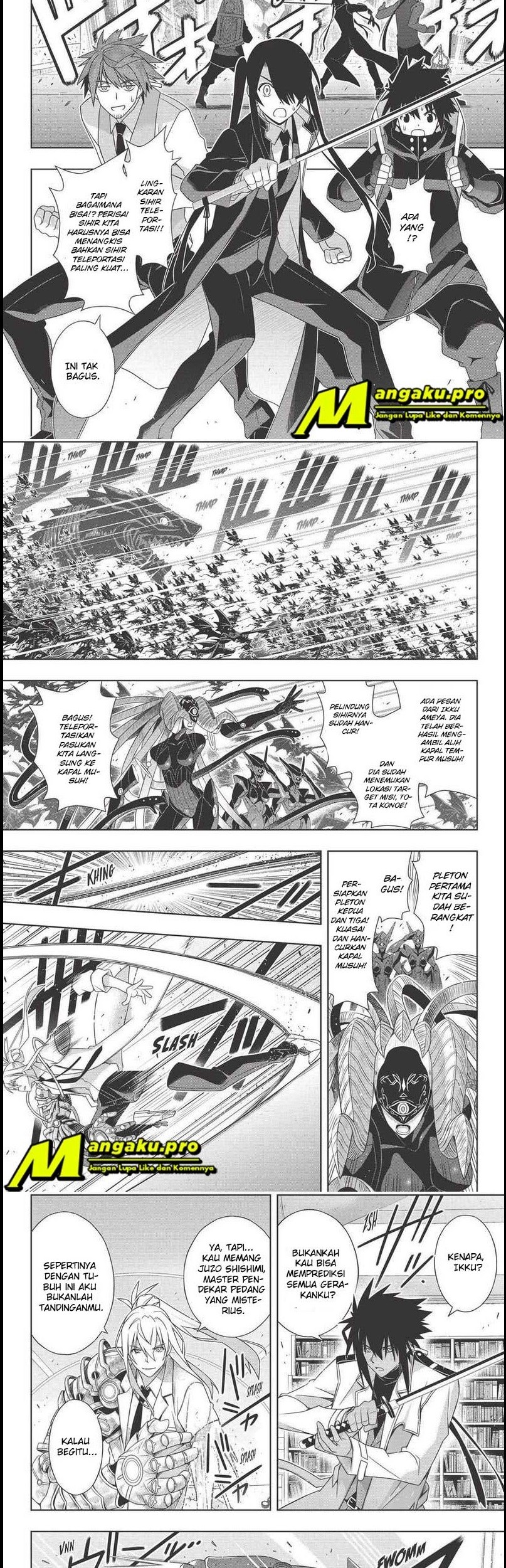 Manga UQ Holder! Chapter 180.1 gambar nomor 2