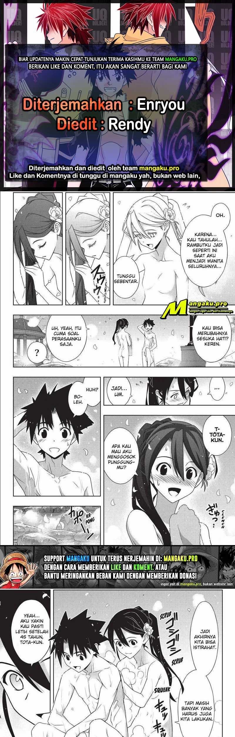 Komik UQ Holder! Chapter 181.2 gambar nomor 1