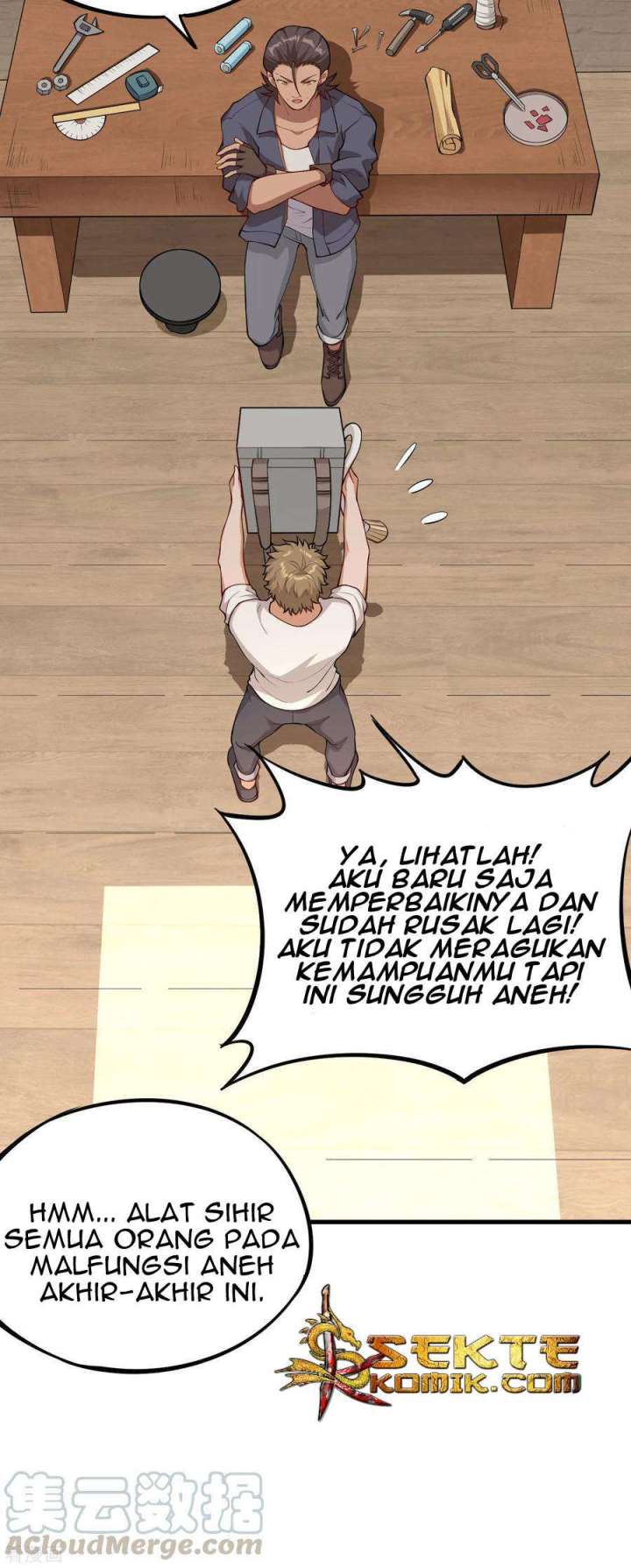 Tomorrow’s God Land Chapter 01 Gambar 37