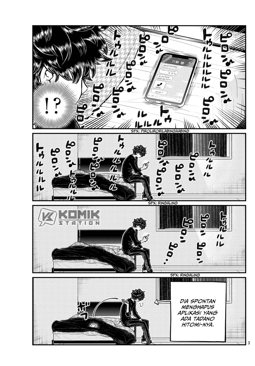 Komi-san wa Komyushou Desu Chapter 244 Gambar 4