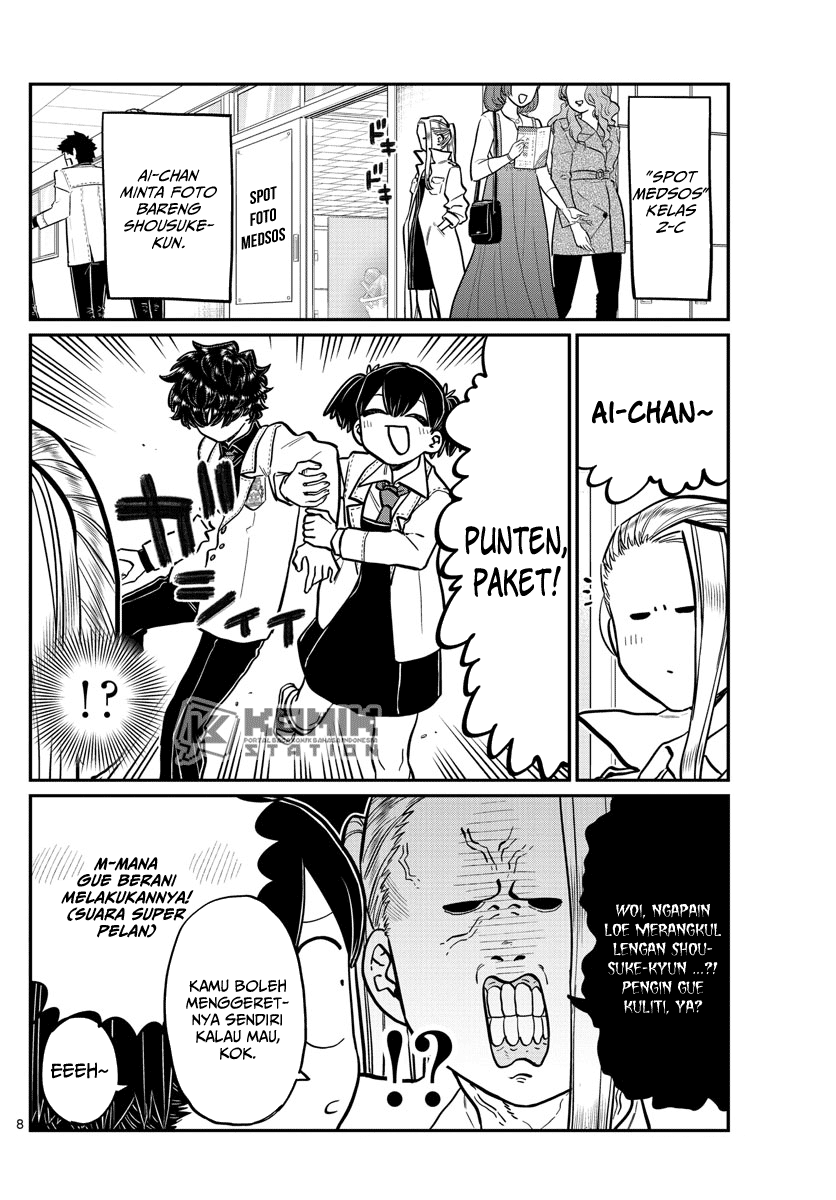 Komi-san wa Komyushou Desu Chapter 244 Gambar 9