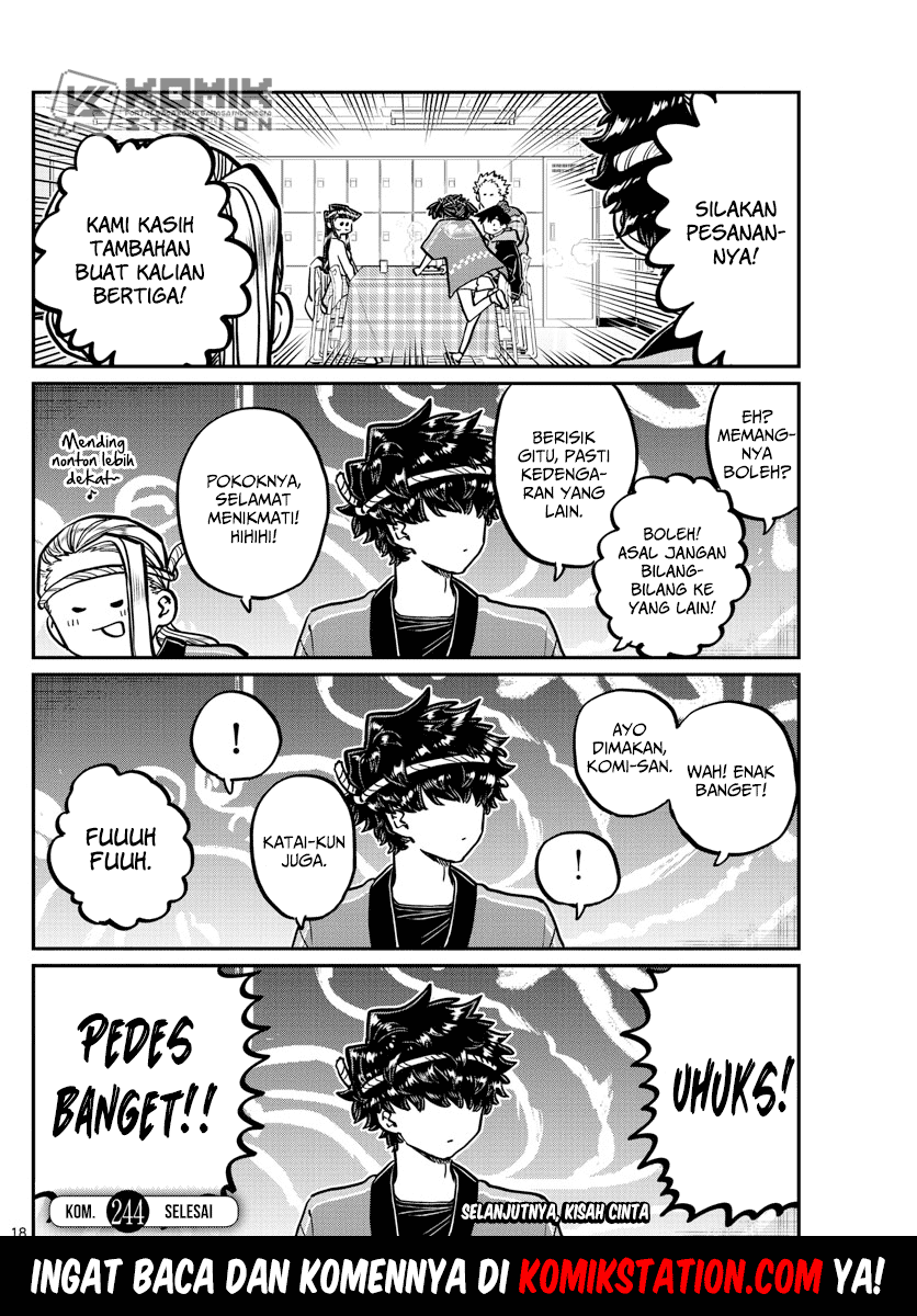 Komi-san wa Komyushou Desu Chapter 244 Gambar 20