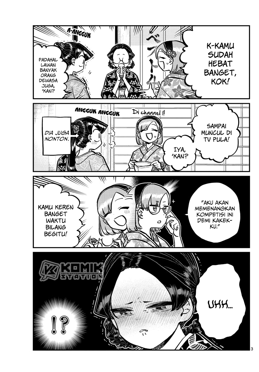 Komi-san wa Komyushou Desu Chapter 245 Gambar 4