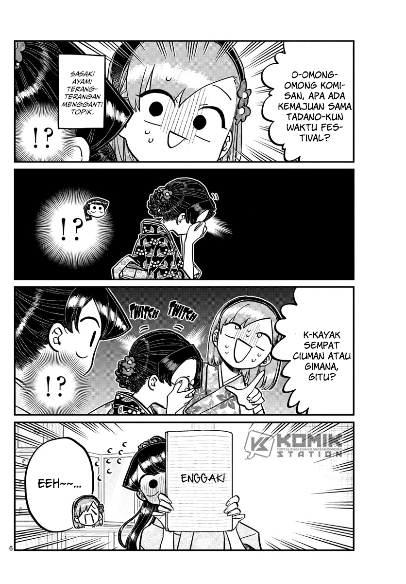 Komi-san wa Komyushou Desu Chapter 245 Gambar 7