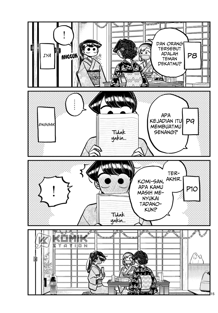 Komi-san wa Komyushou Desu Chapter 245 Gambar 17