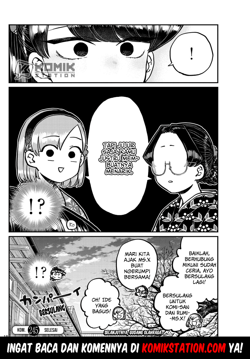 Komi-san wa Komyushou Desu Chapter 245 Gambar 20