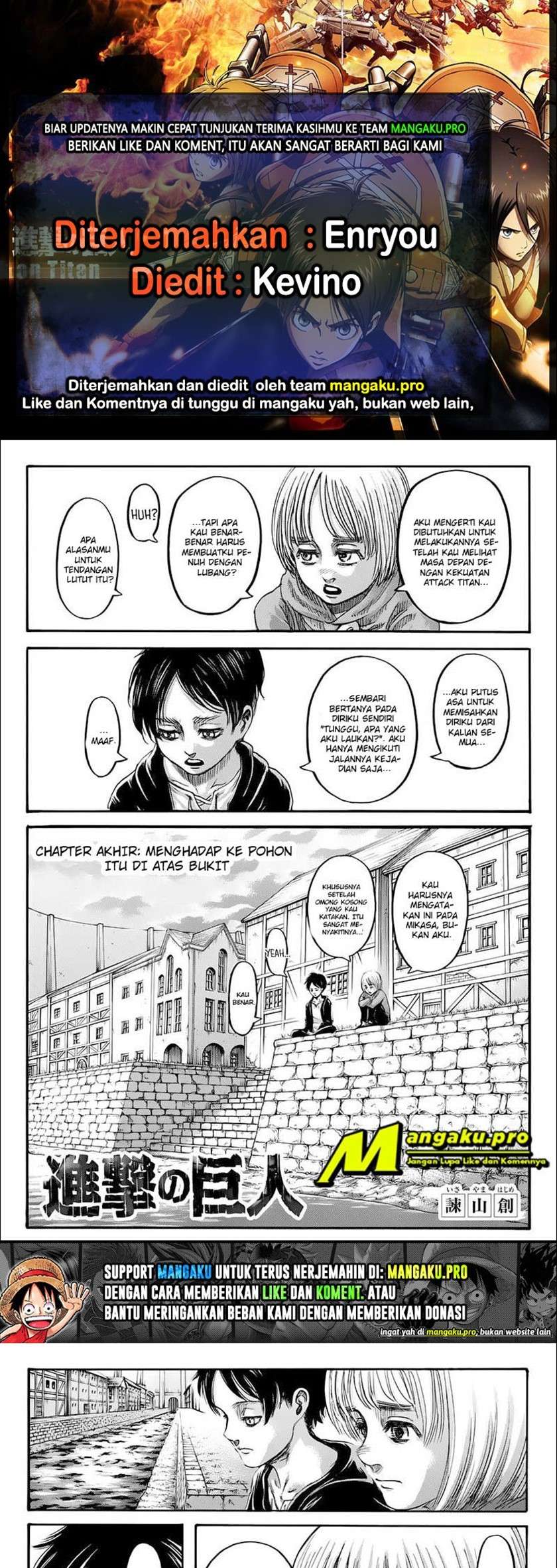 Komik Shingeki no Kyojin Chapter 139.1 gambar nomor 1