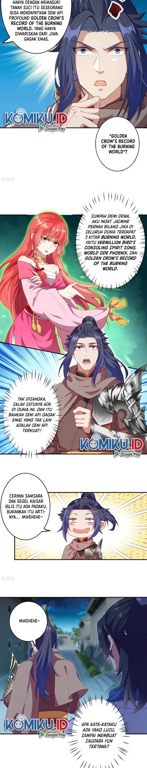 Against the Gods Chapter 325 Gambar 11