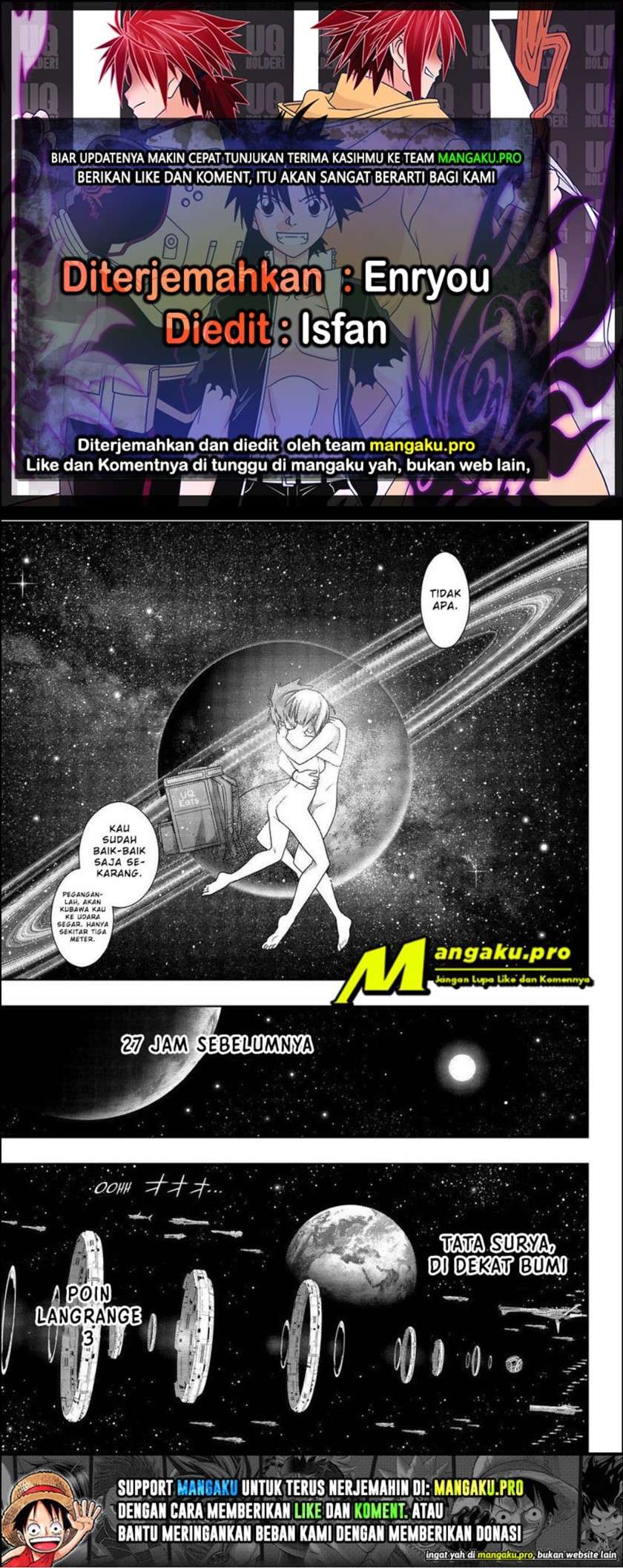 Komik UQ Holder! Chapter 182.2 gambar nomor 1