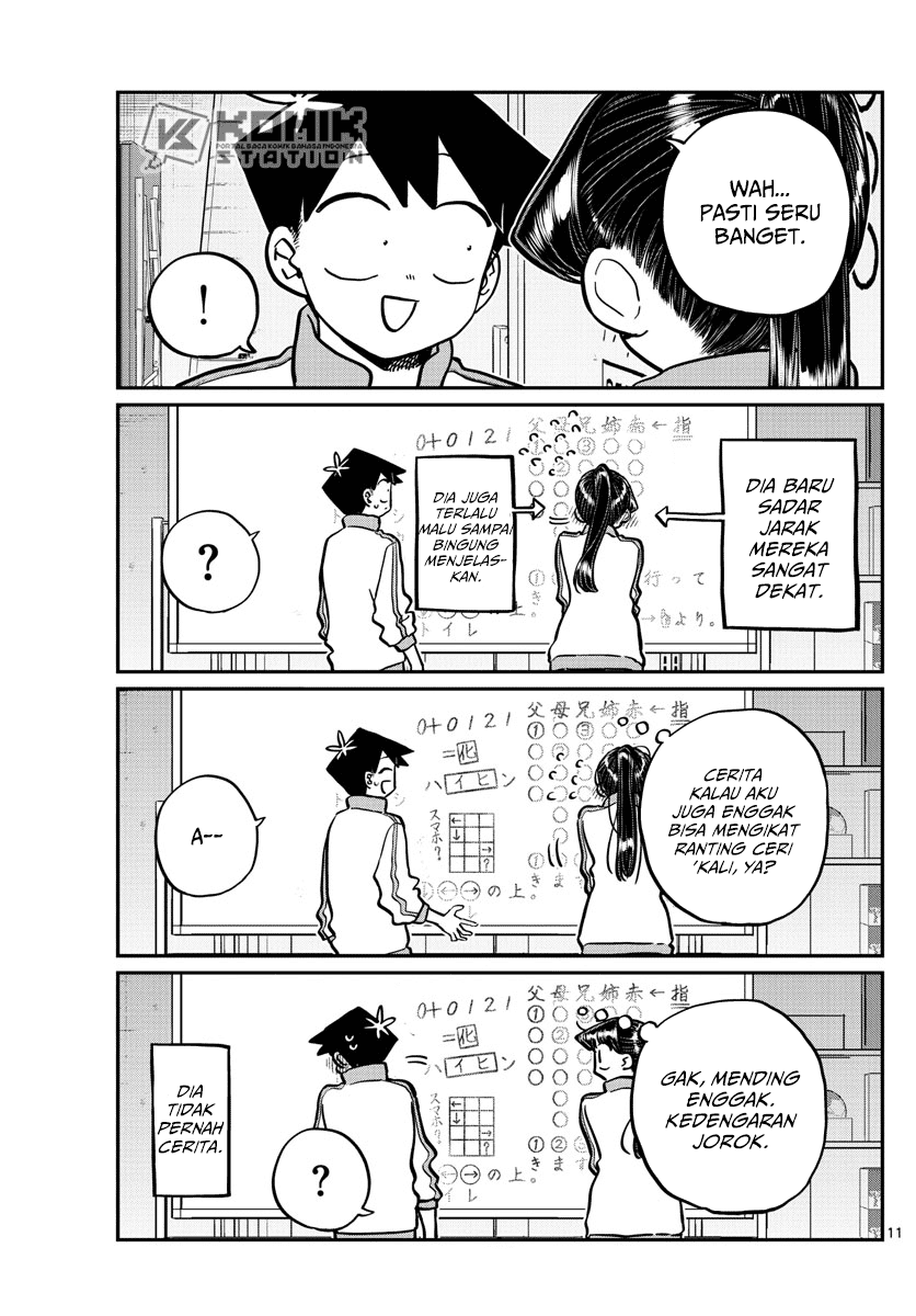 Komi-san wa Komyushou Desu Chapter 246 Gambar 13