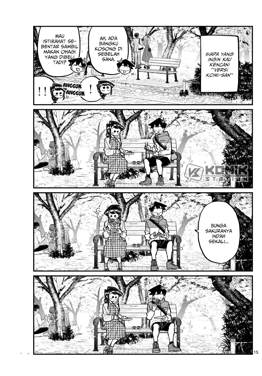 Komi-san wa Komyushou Desu Chapter 250 Gambar 17