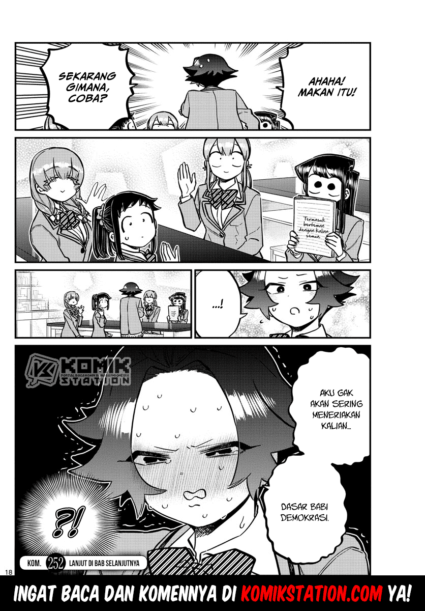 Komi-san wa Komyushou Desu Chapter 252 Gambar 20