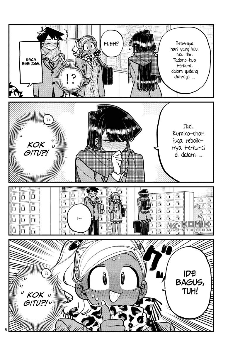Komi-san wa Komyushou Desu Chapter 255 Gambar 9