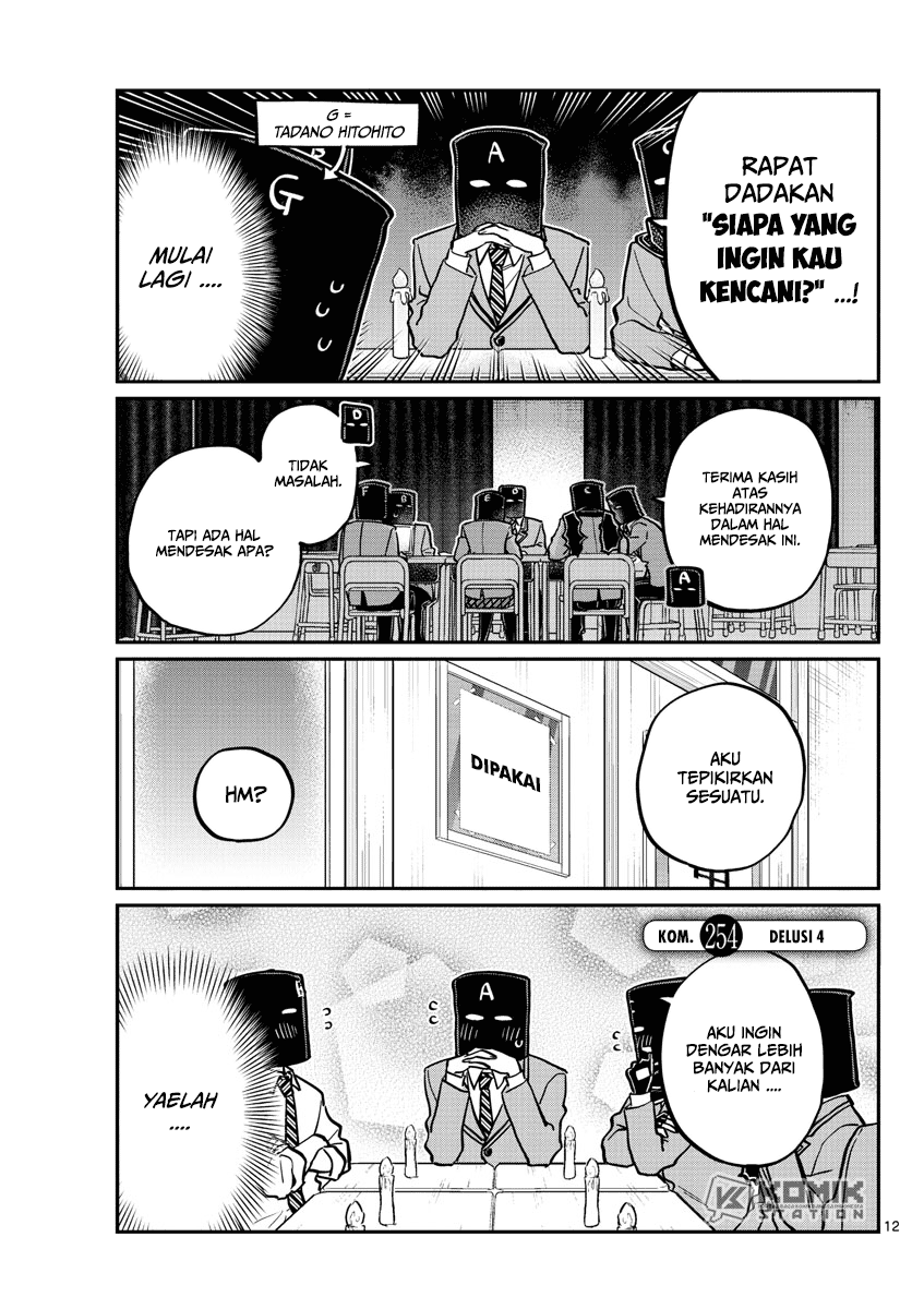 Manga Komi-san wa Komyushou Desu Chapter 254 gambar nomor 2