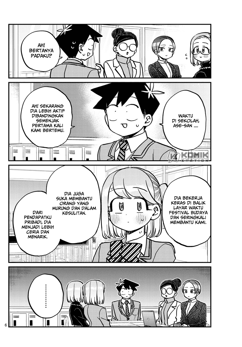 Komi-san wa Komyushou Desu Chapter 256 Gambar 7