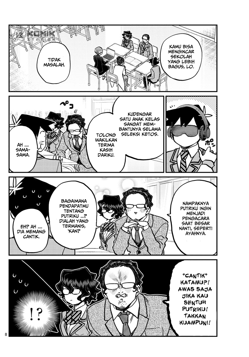 Komi-san wa Komyushou Desu Chapter 256 Gambar 9