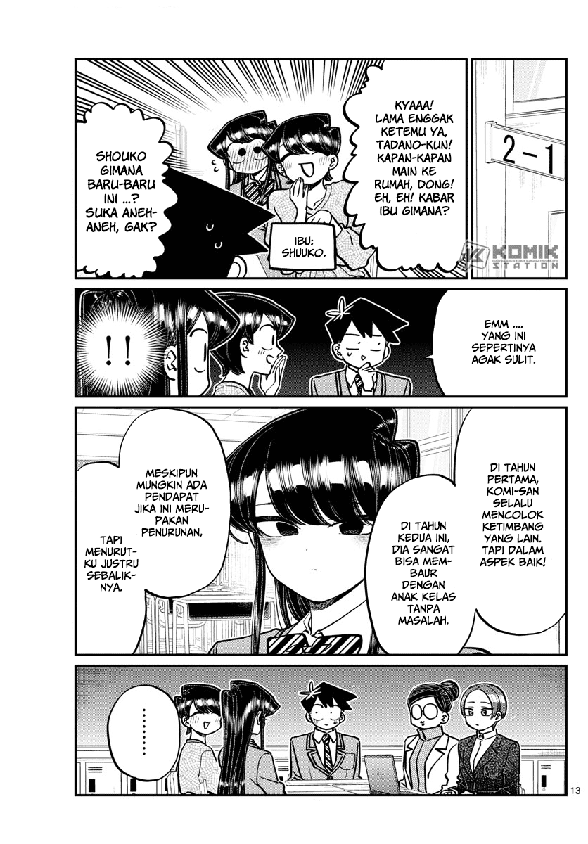 Komi-san wa Komyushou Desu Chapter 256 Gambar 15